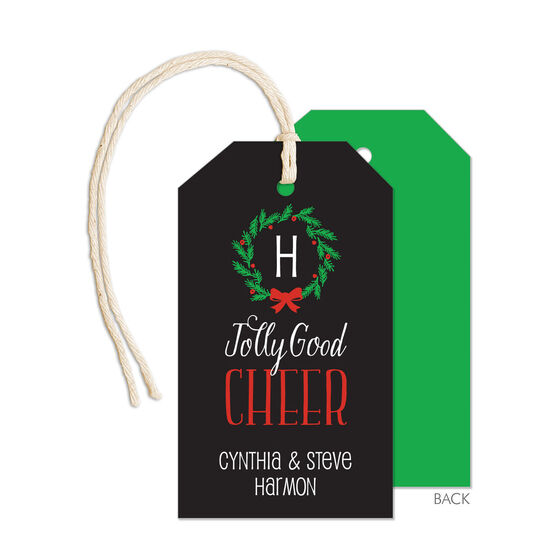 Jolly Good Cheer Hanging Gift Tags